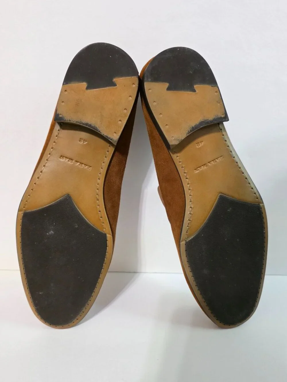 Zara tan suede